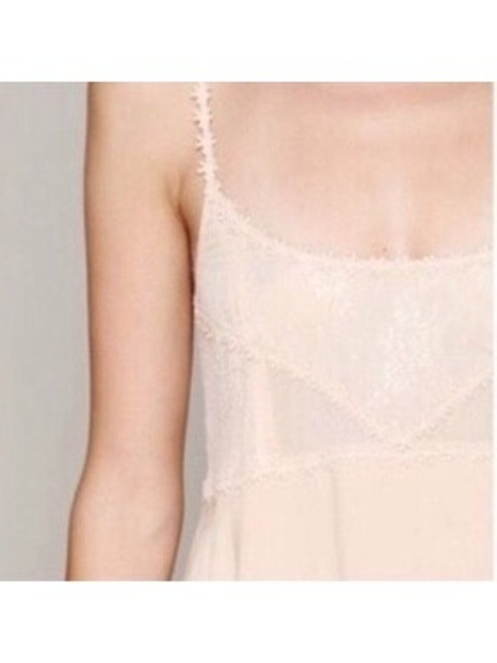 RARE Free People Pieced Together Mini Slip Dress L | Boho Grunge Fairycore Indie - Picture 4 of 17